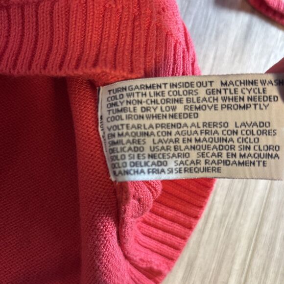 IZOD Women’s Varsity V Neck Preppy Classic Sweater Size 2X - Picture 8 of 11